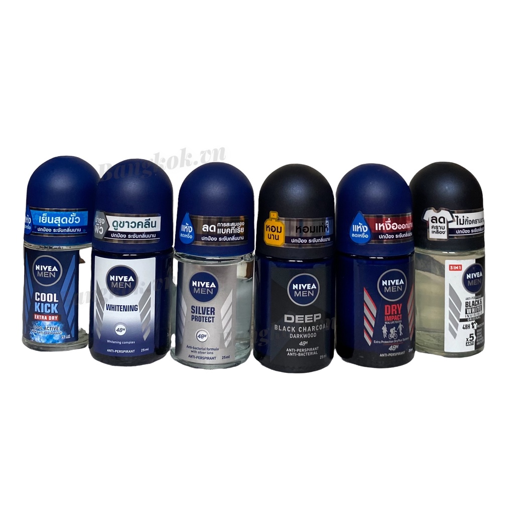 Lăn Khử Mùi Nivea Men 25Ml Thái Lan