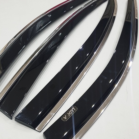 Vè Che Mưa Viền Inox Xe Vinfast Lux A, Lux SA Bộ 4 vè