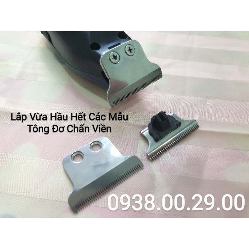 Lưỡi Tông Đơ Chấn Viền T-Blade, Lưỡi Tông Đơ Cạo Viền Kemei, Surker.(Ảnh thật)