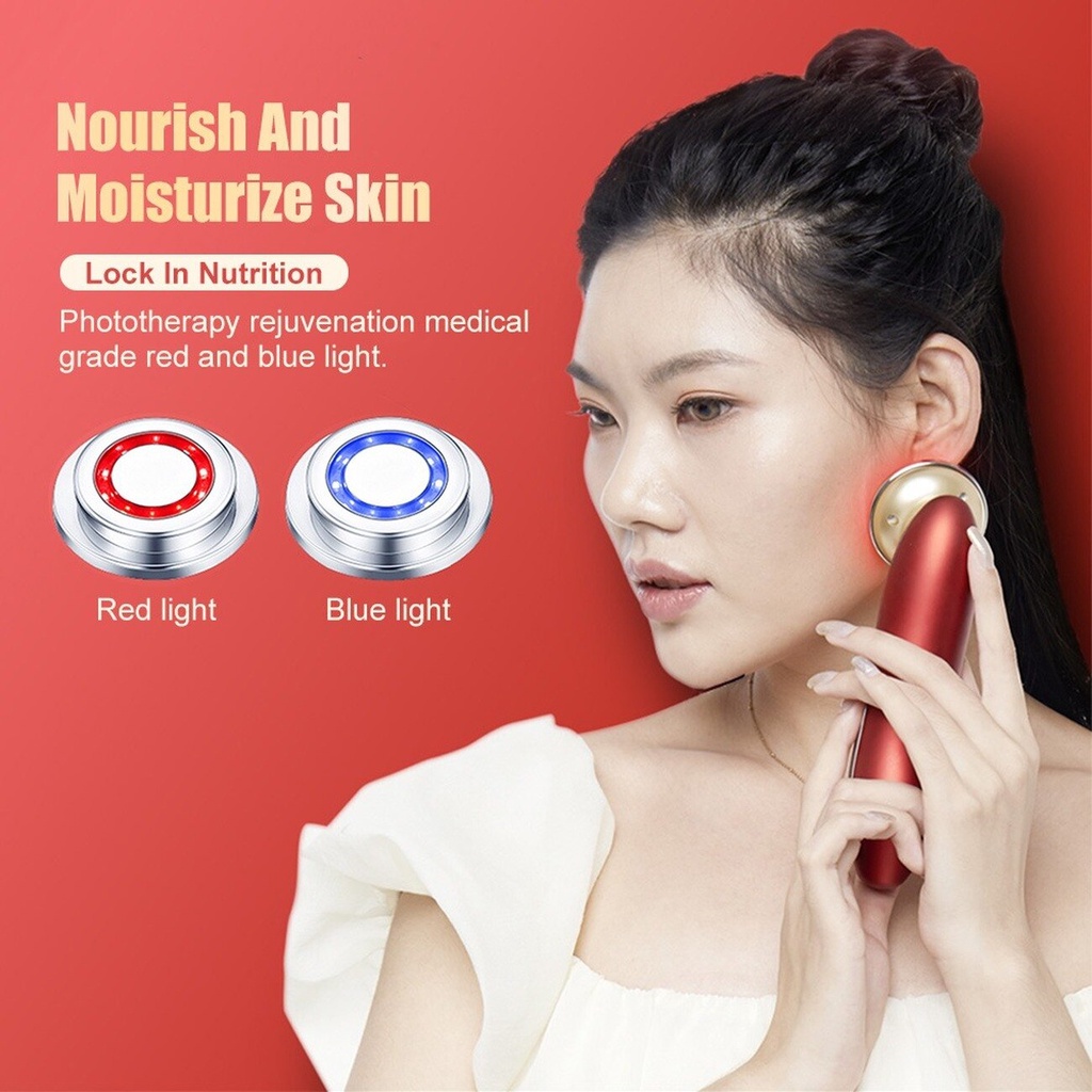 Máy Làm Đẹp Da Mặt Suolaer 2021 Liệu Pháp Photon Rửa Mặt Mát Xa Chăm Sóc Da