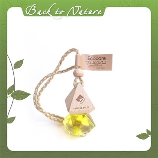 Tinh Dầu Thiên Nhiên Cao Cấp Treo Xe ECOCARE 7ml - 100% organic, an toàn cho trẻ nhỏ, phù hợp mọi thời tiết.