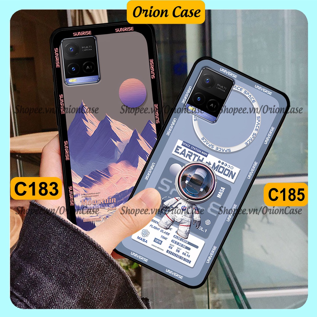 Ốp Vivo Y21 / Y21s / Y33s in hình astronaut pro nasa, moutain cá tính.ốp lưng chống sốc.