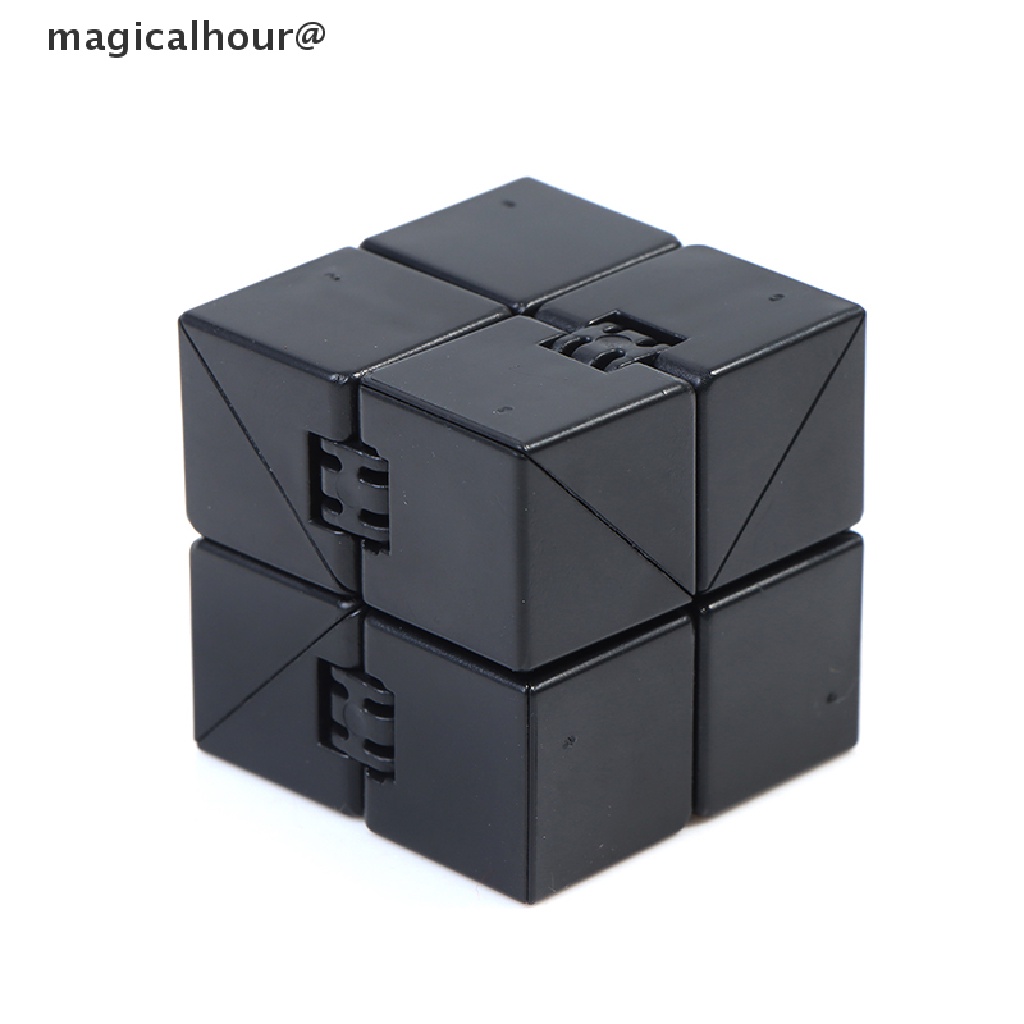 magicalhour Infinity Magic Cube Finger Toy Office Flip Cubic Puzzle Stress Relief Cube new