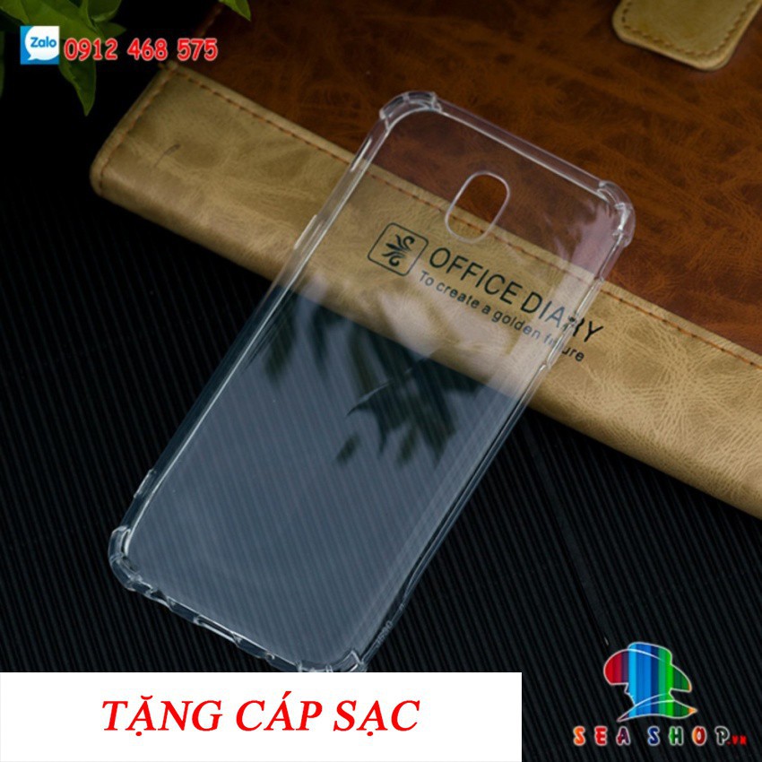 [TẶNG CÁP SẠC] Ốp lưng Samsung Galaxy J7 Pro 2017 - J730 silicon CHỐNG SỐC - Nhựa dẻo
