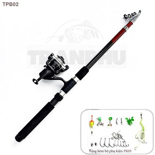 Bộ cần câu rút shimano máy yf200