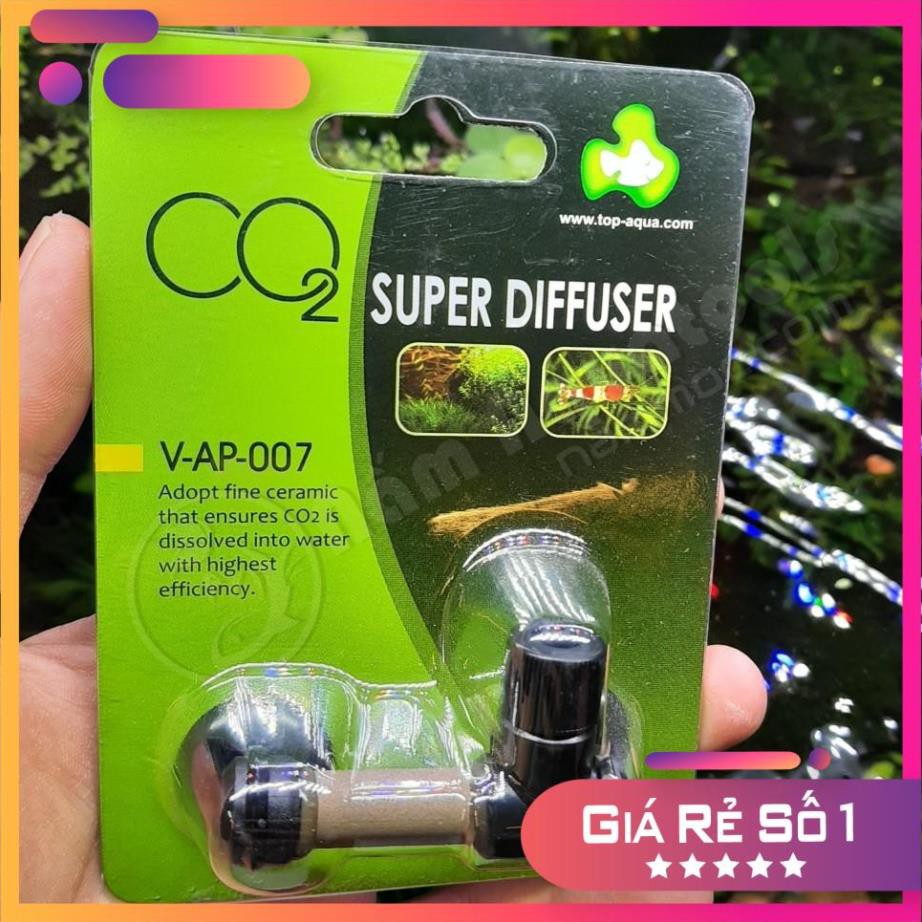 ☘ Sủi CO2 TOP-AQUA V-AP-007 | Sủi Gỗ Siêu Mịn Cho CO2 Hồ Thuỷ Sinh