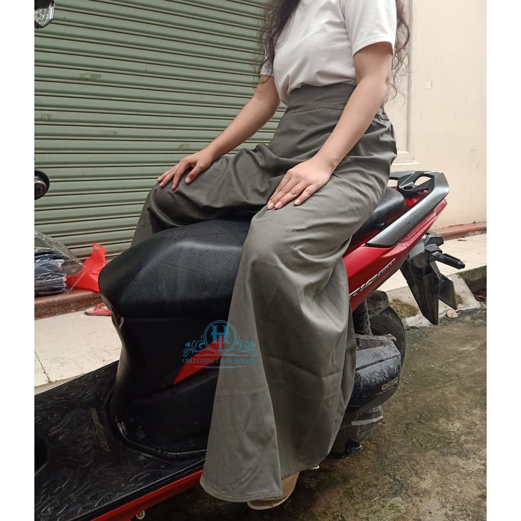 [GIÁ GỐC TẬN XƯỞNG] VÁY CHỐNG NẮNG XẺ TÀ KAKI THÔNG MINH Chất Liệu Kaki Cotton Dày Dặn Và Thoáng Mát Có Nút Bấm Sau Lưng | BigBuy360 - bigbuy360.vn