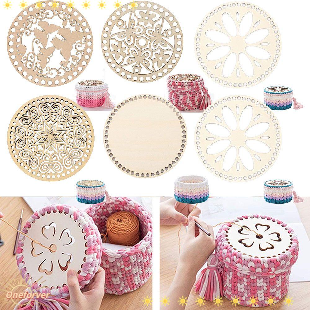 Bộ 2 Khung Gỗ Tròn Tự Nhiên Dùng Thêu Túi Xách DIY