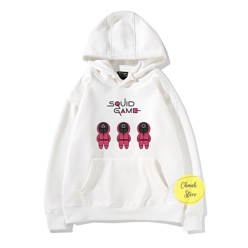 Áo Hoodie Unisex Nam Nữ Form Dáng Rộng Squid Game Trò Chơi Con Mực 1 | BigBuy360 - bigbuy360.vn