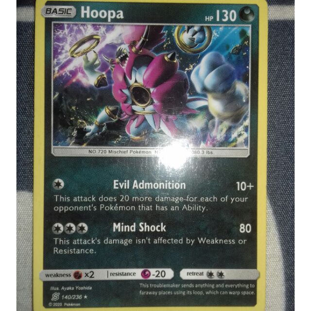 Giảm Giá Bài Pokemon Huyền Thoại: Hoopa - Beecost