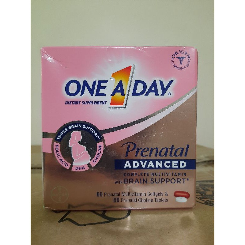 Vitamin cho bà bầu One a day Women’s Prenatal Muiltivitamin & DHA