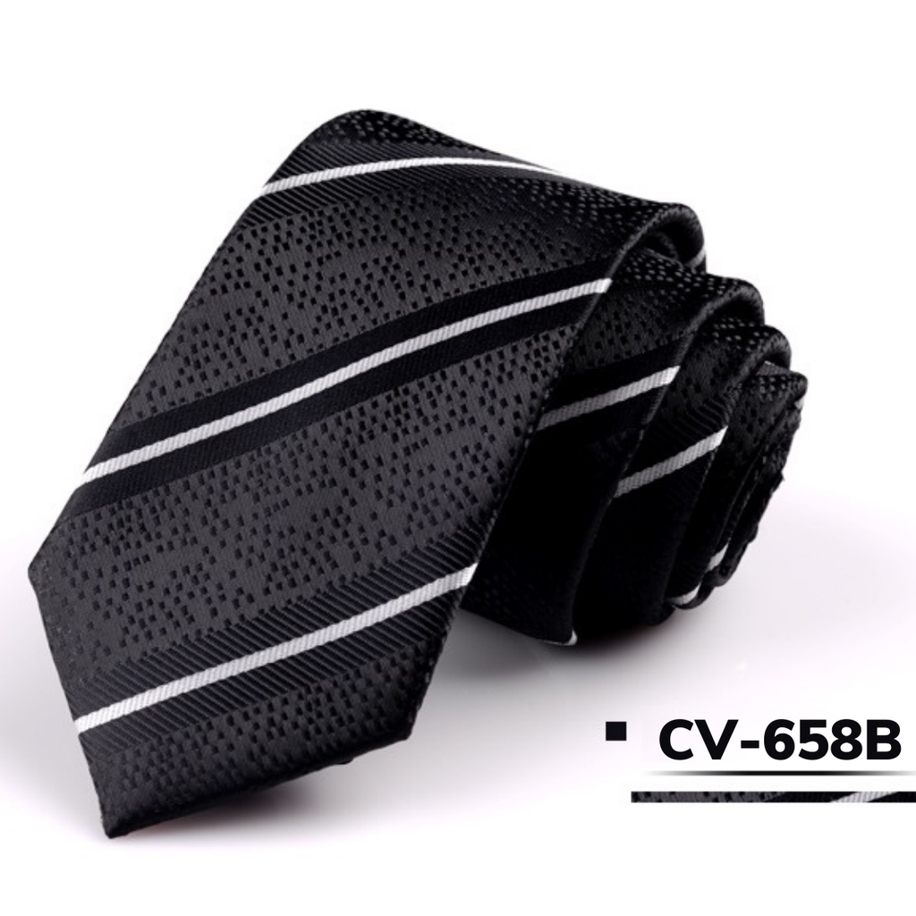 Cà vạt bản nhỏ 6cm cao cấp thời trang phong cách Hàn Quốc, caravat chú rể, công sở, dự tiệc, chụp ảnh