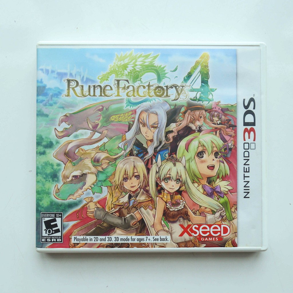 Game Rune Factory 4 - Game JRPG 3DS | Shopee Việt Nam