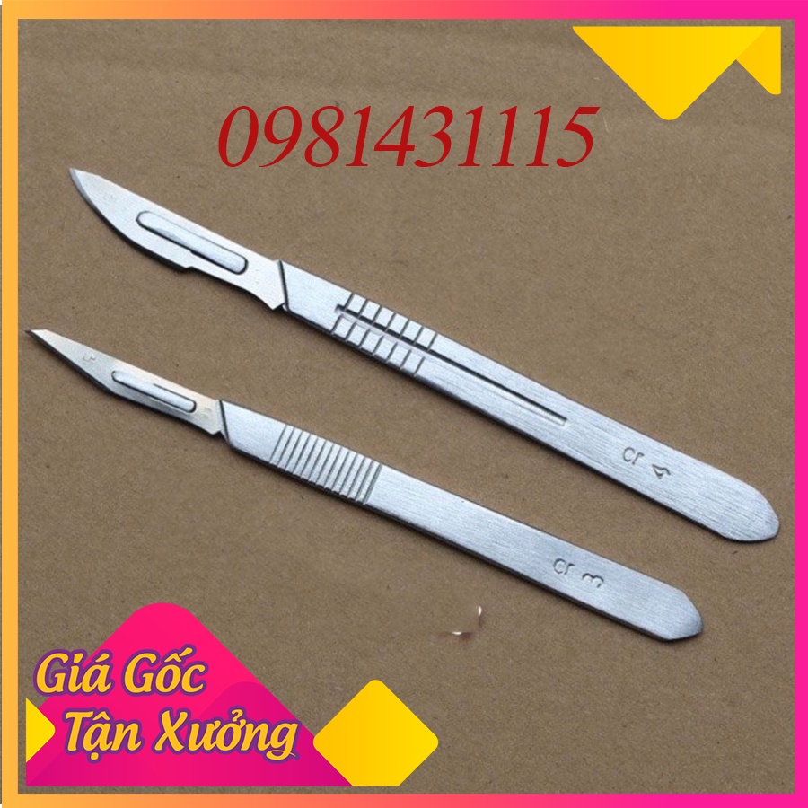 Số 4 , Cán Dao - Thép Không rỉ Pakistan - Thiết bị Y tế Nguyễn Đăng