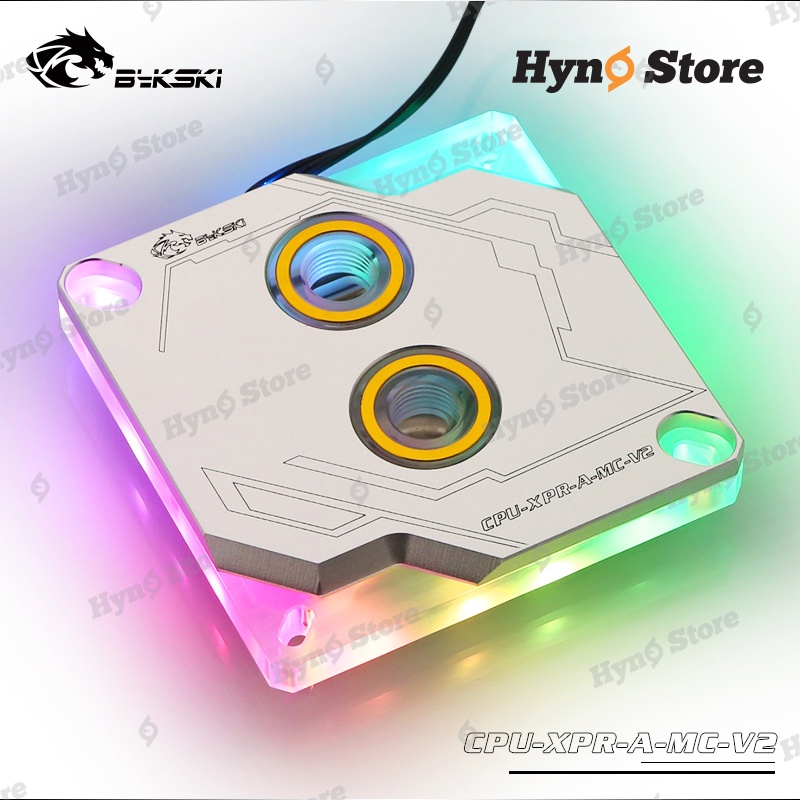 Block CPU Intel Bykski CPU-XPR-A-MC-V3 ARGB Tản nhiệt nước custom - Hyno Store