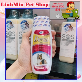 Dầu tắm Bio Derma trị ghẻ, nấm da 150ml cho chó mèo