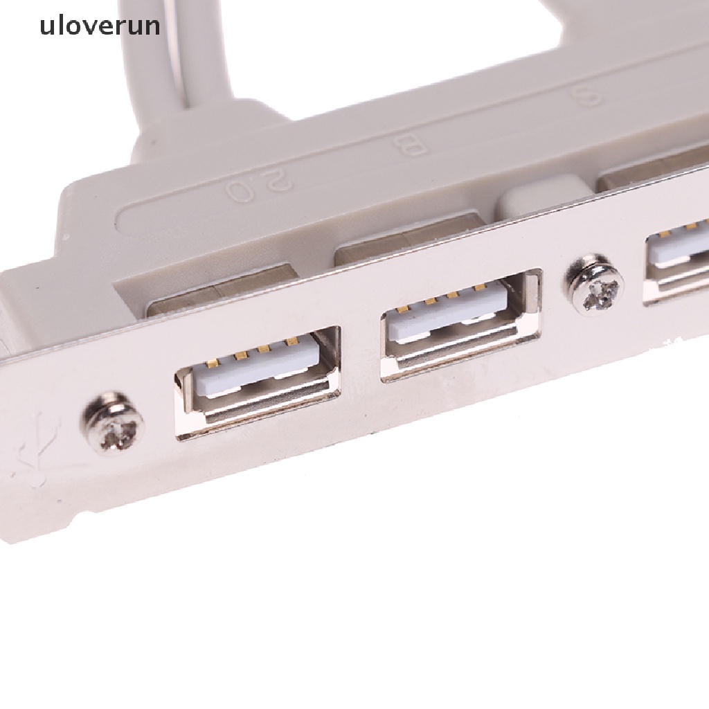 Dây Cáp Nối Dài 4 Cổng USB 2.0-9 Pin Dành Cho Bảng Điều Khiển Máy Tính