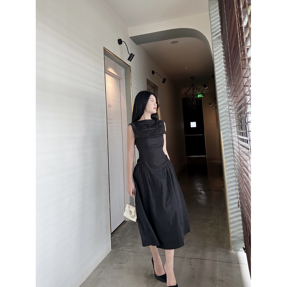BBSTORE'S  Đầm Xòe Hai Túi Đi Làm Đi Tiệc Siêu Xinh - D1034