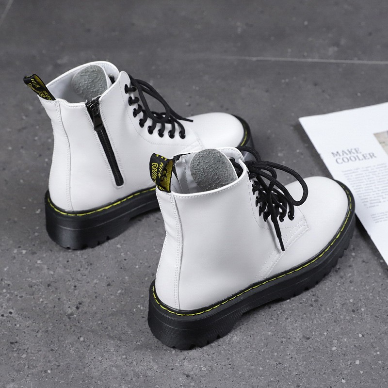 DR. MARTENS Giày Thể Thao Cổ Cao Thời Trang Dành Cho Nữ