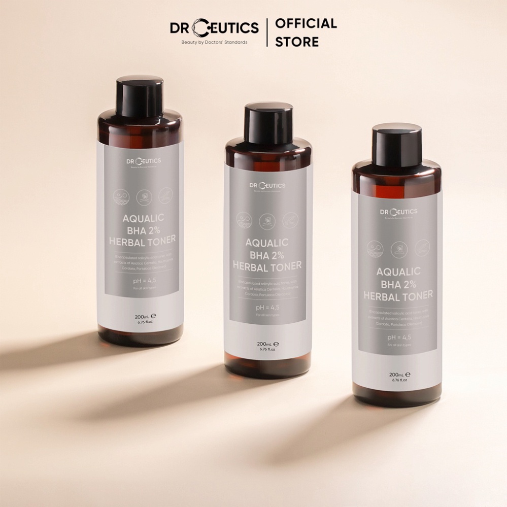 Toner Làm Sạch Và Cân Bằng Da DrCeutics BHA 2% thivu2015