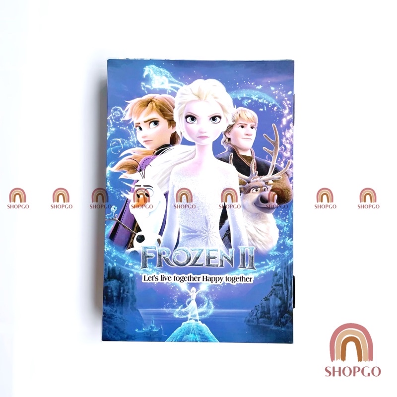 Hộp 6 Búp Bê Elsa Anna Frozen 2, Búp Bê Công Chúa Elsa Cho Bé Gái - ShopGo