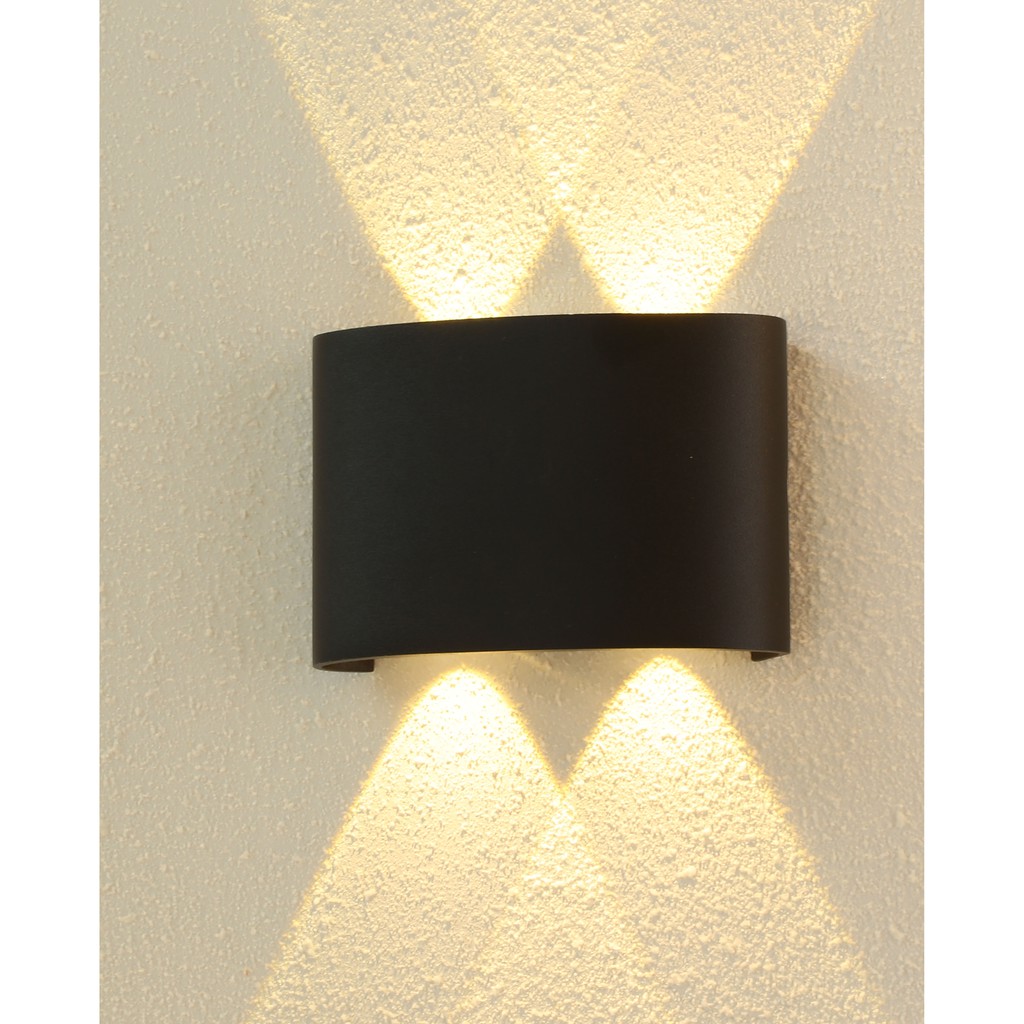 Đèn tường 2 đầu ,đèn hắt tường sân vườn,cầu thang-4W-6W-8W