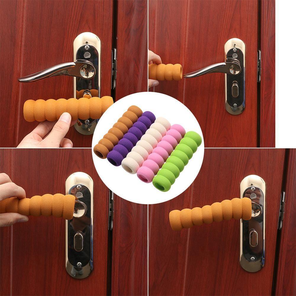PISTA Set 2 / 5 Miếng Bọc Tay Nắm Cửa Mềm Mại Chống Tĩnh Điện Bảo Vệ An Toàn Cho Bé