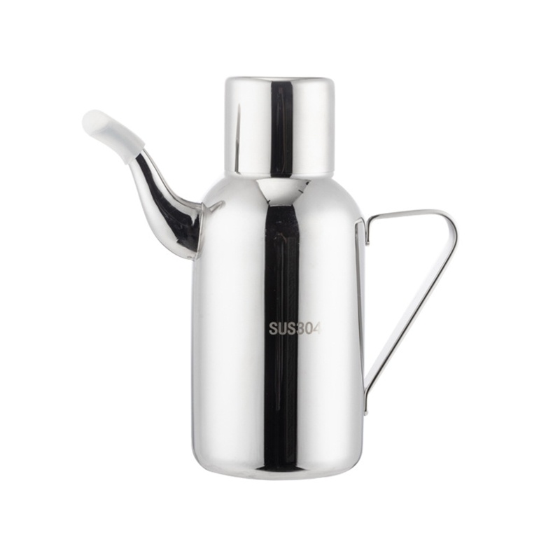 Bình Đựng Dầu Ăn / Nước Sốt Bằng Inox Chống Rò Rỉ Tiện Dụng Cho Nhà Bếp