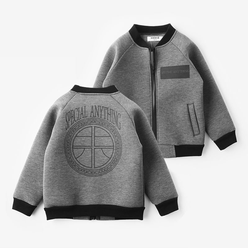 Áo khoác bóng chày phong cách thời trang xuân thu Hàn Quốc dành cho bé trai