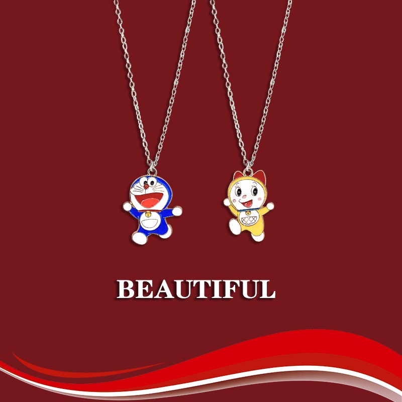 Dây Chuyền Mặt Doraemon Hợp Kim Dễ Thương Thời Trang Cho Nam Và Nữ