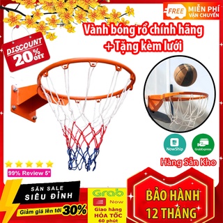 Vành rổ bóng rổ - size 7 + tặng kèm lưới rổ 💥bảo hành 12 tháng💥