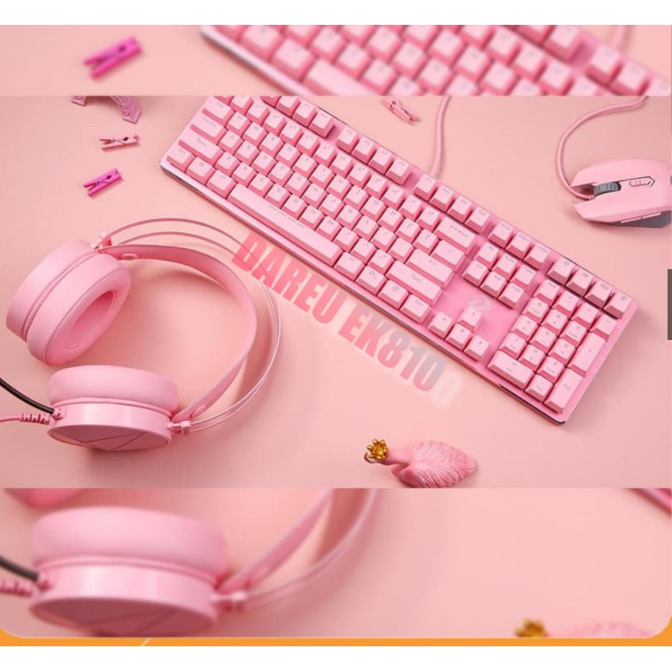 BàN Phím Cơ Hồng RED Switch giá rẻ Tháng 10,2023|BigGo Việt Nam