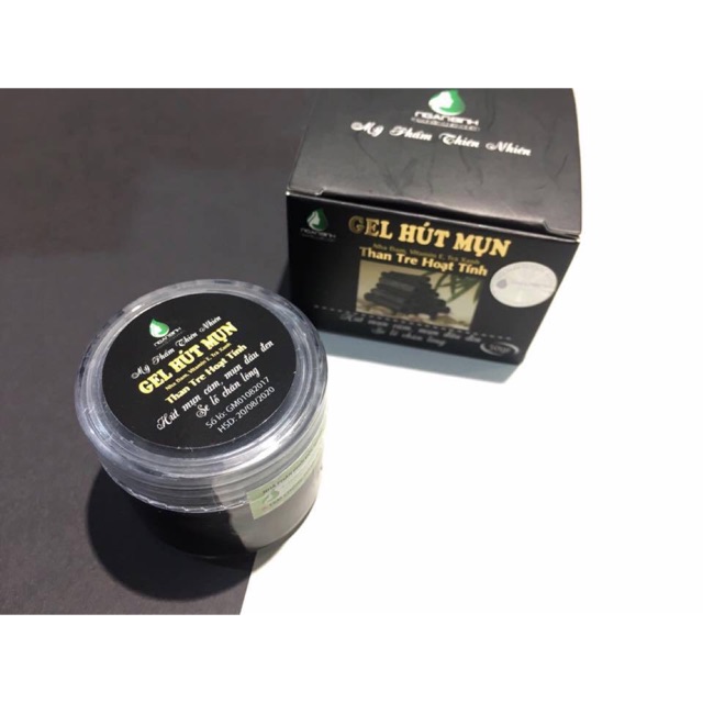 Gel hút mụn Than Tre hoạt tính về mẫu mới nhất