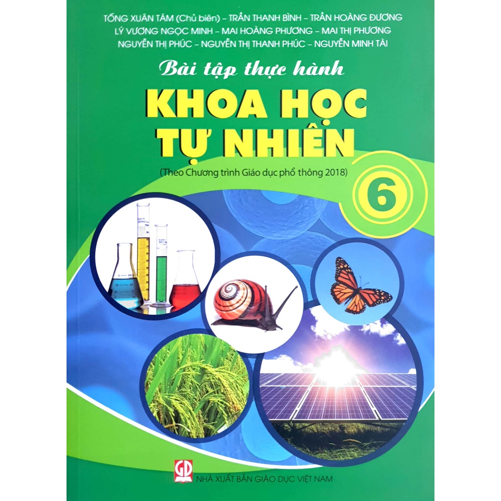 Sách - Bài tập thực hành Khoa Học Tự Nhiên 6 (Theo Chương trình Giáo dục phổ thông 2018)