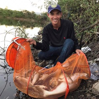 Rọngđựng cá Mikanuo khung kim loại siêu bền đồ câu FISHING_HD