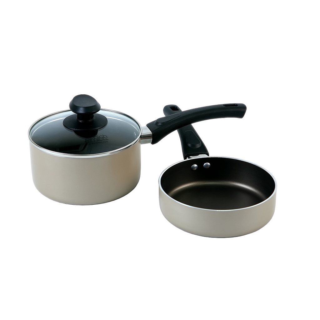 Bộ nồi chảo chống dính Baby Elmich EL-1167 đáy từ size 16cm XHN2351167