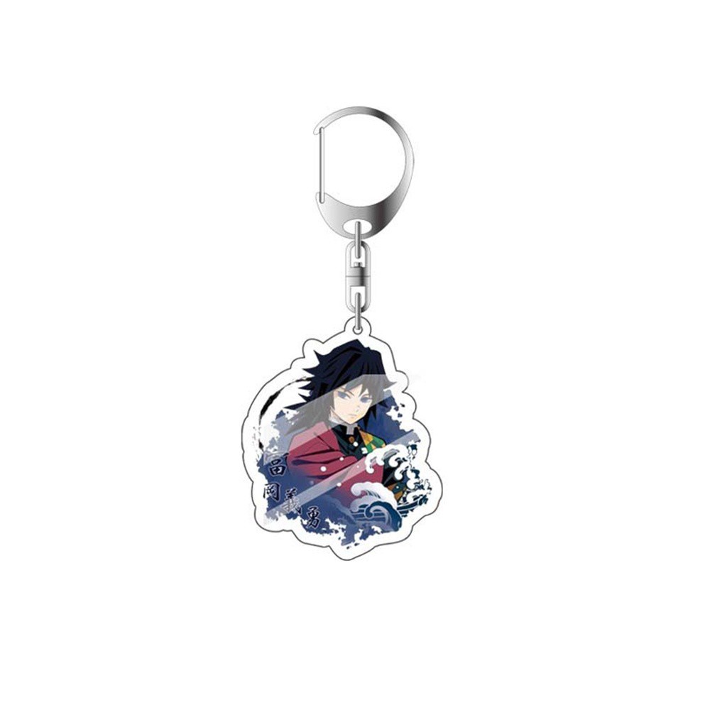 Móc khóa acrylic nhân vật Kamado Nezuko Tanjirou Kimetsu No Yaiba dễ thương