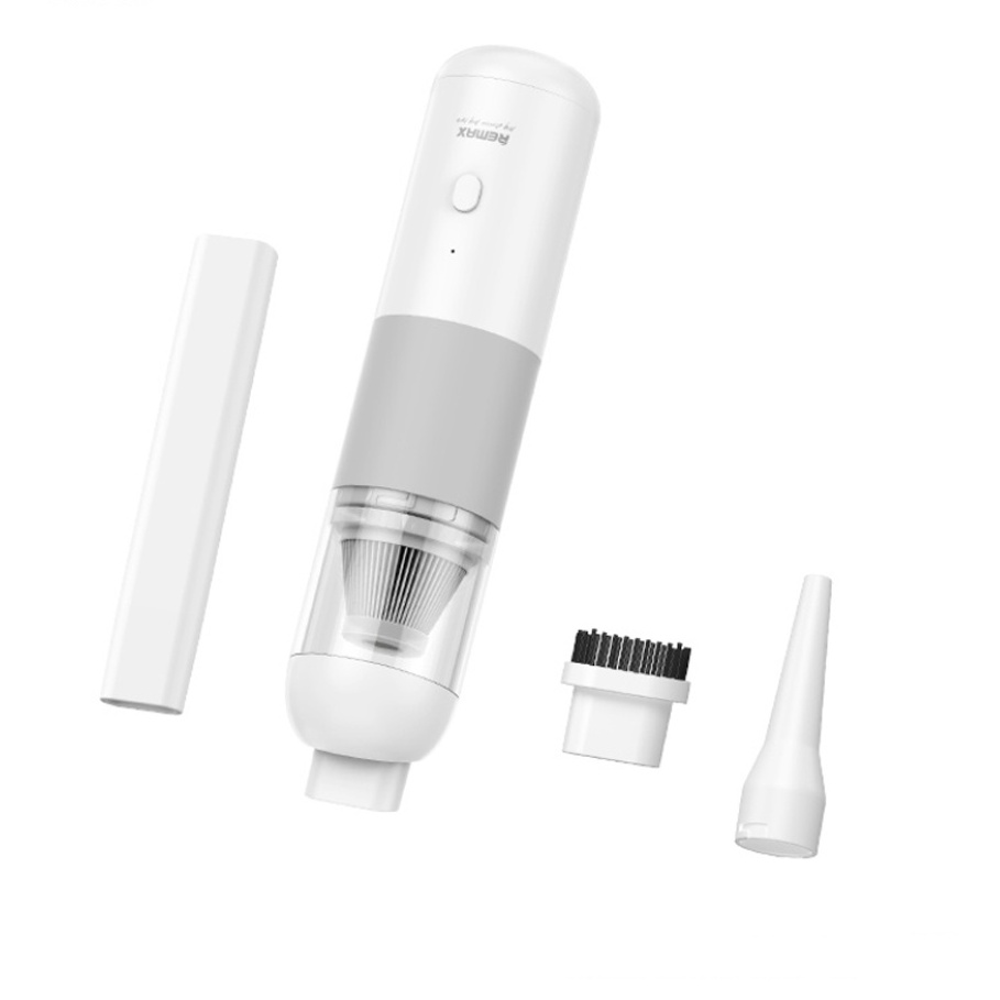 REMAX Máy Hút Bụi và thổi bụi SẠC ĐIỆN PIN Ô Tô xe hơi nhỏ gọn mini XC-1 1 đầu hút 1 đầu thổi, xử lý từng ngách nhỏ