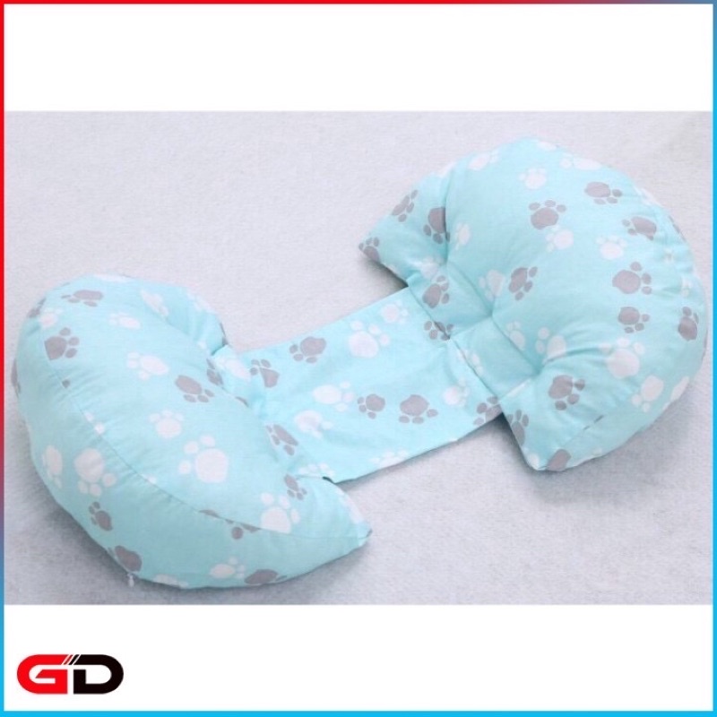 BooBoo Baby - Gối Chặn Gối Bà Bầu Đa Năng Cánh Tiên Đỡ Bụng Chống Mỏi Lưng (Kích Thước 38 x 68 cm)