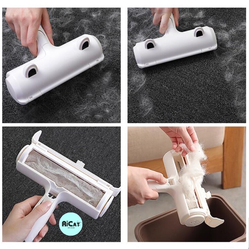 Lăn Lông Chó Mèo Tĩnh Điện | Lăn Lông Hiệu Quả, Sử Dụng Nhiều Lần