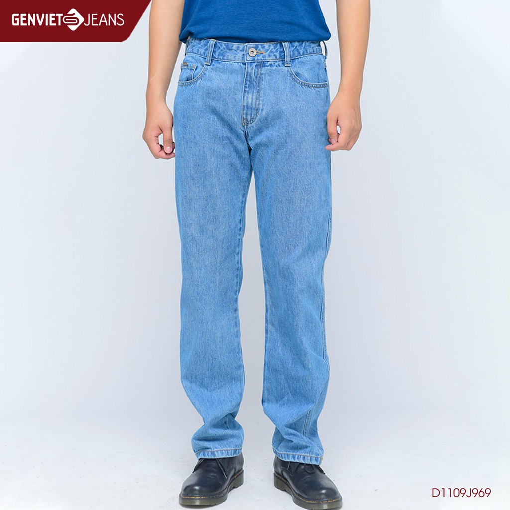  Quần dài jeans nam D1109J969 GENVIET