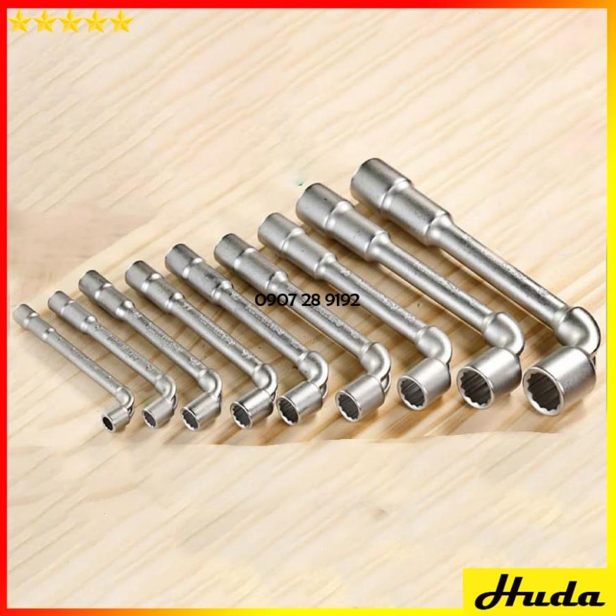 Bộ 6-9 chìa vặn góc L 7-19mm đa năng Total Ingco Bộ điếu chữ L  chìa vặn thép Cr-V chắc chắn 1234