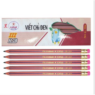 Bút chì 2B khắc G*star III, NNN
