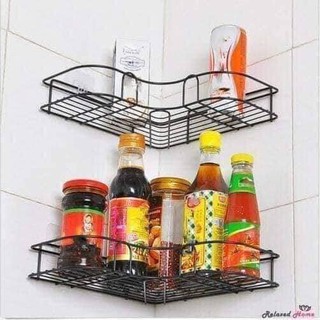 💥KỆ GÓC SẮT ĐEN TREO NHA TAM