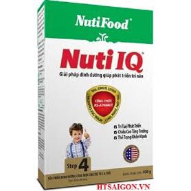 Sữa Nuti IQ Step 4 400g hộp giấy date 2022