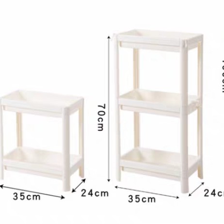 KỆ NHỰA 3 TẦNG VESKEN IKEA Kệ để đồ 3 tầng nhà tắm