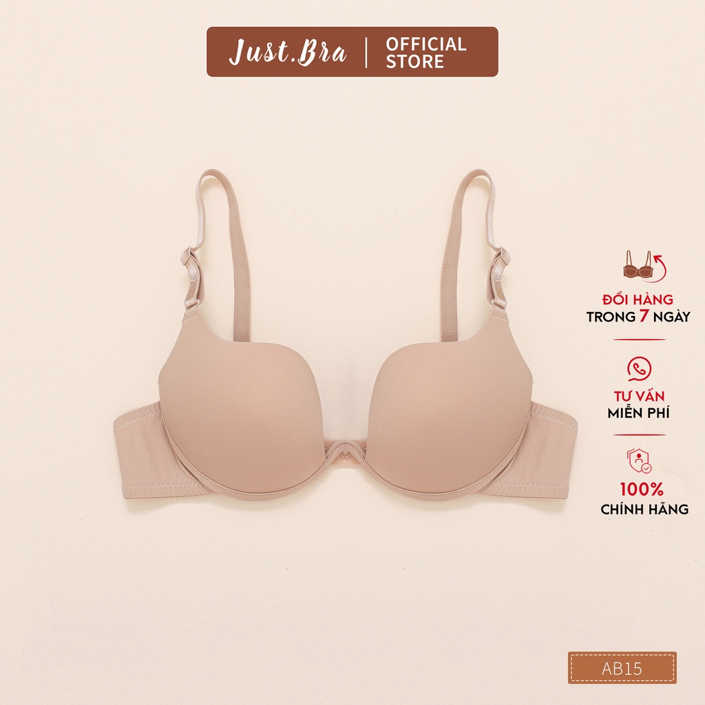 [Mã WABRJB031 giảm 10% đơn 99k] Áo ngực Just Bra xẻ sâu có gọng gom ngực AB15