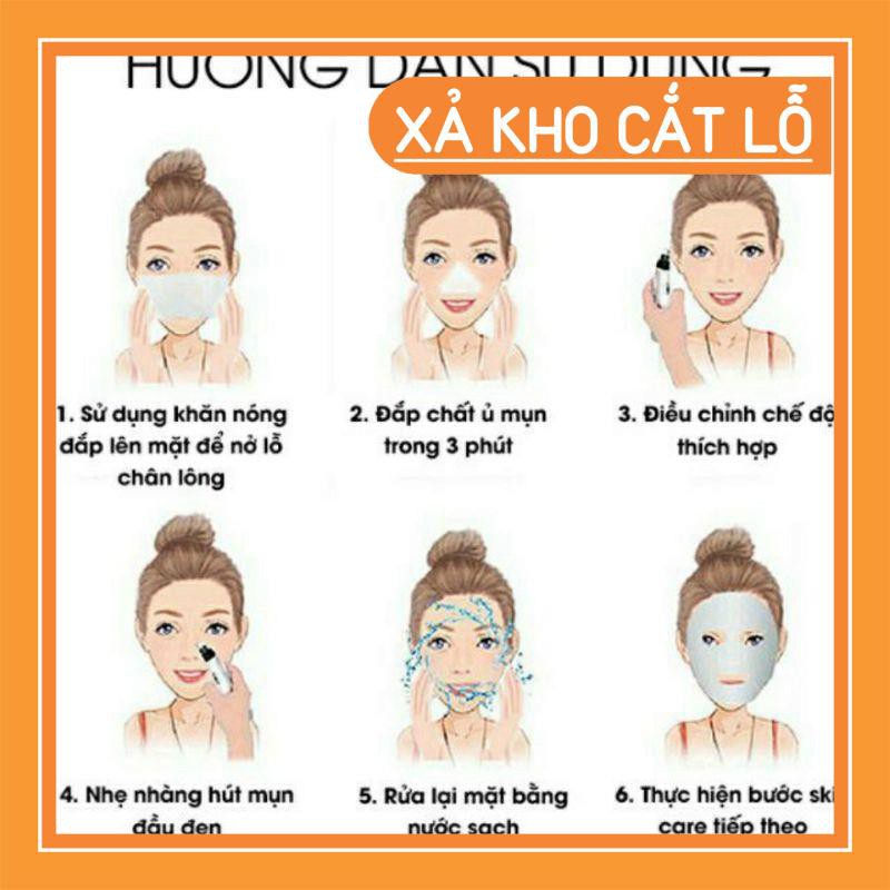 [ RẺ VÔ ĐỊCH] MÁY HÚT MỤN MINI CẦM TAY CAO CẤP 3 CHẾ ĐỘ HÚT, SẠCH MỤN CÁM, MỤN ĐẦU ĐEN, LÀM SẠCH LỖ CHÂN LÔNG | BigBuy360 - bigbuy360.vn