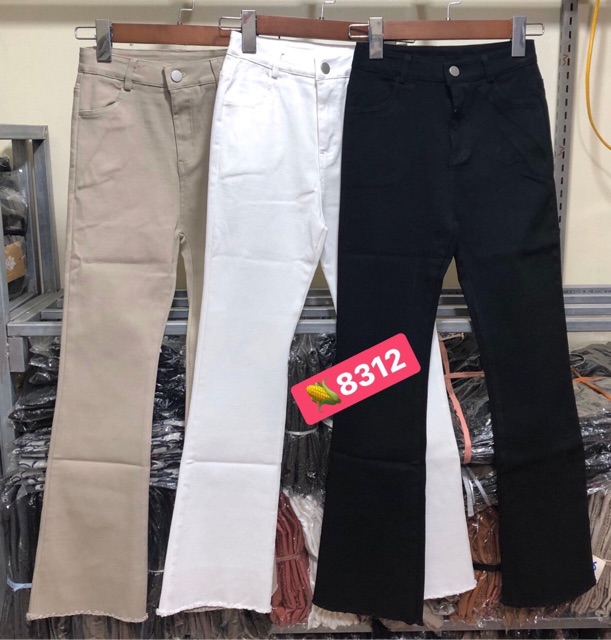 Quần loe tua gấu co dãn chất đẹp Quảng Châu | BigBuy360 - bigbuy360.vn