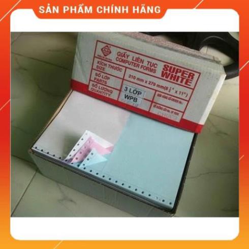 Giấy Vi Tính Liên Sơn, Giấy in Liên Tục 1, 2, 3, 4, 5 liên Khổ A4, A5 (210x279mm)